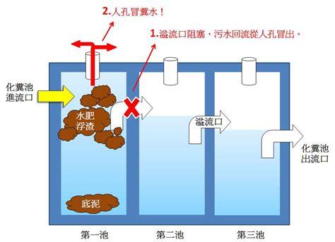 化糞池構造圖解